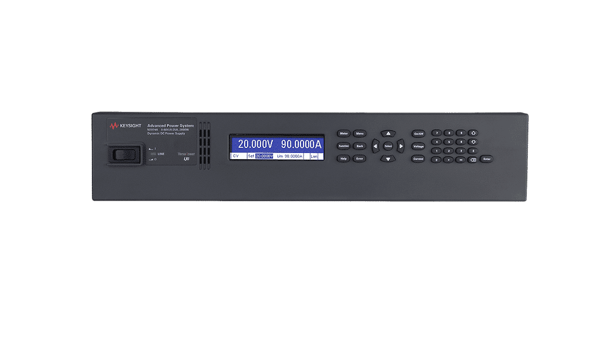 Keysight N7974A Nguồn DC động Keysight N7974A — Advanced Power System 80 V / 25 A / 2000 W