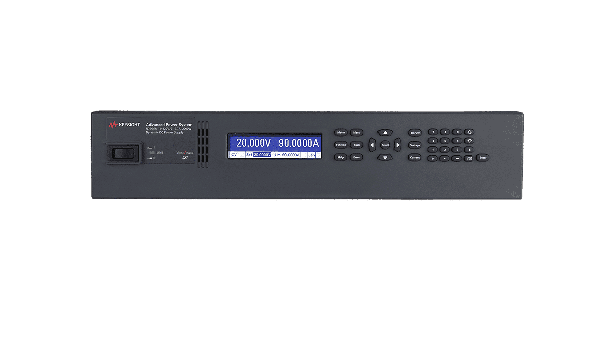Keysight N7976A Nguồn DC động Keysight N7976A — Advanced Power System 120 V / 16,7 A / 2000 W