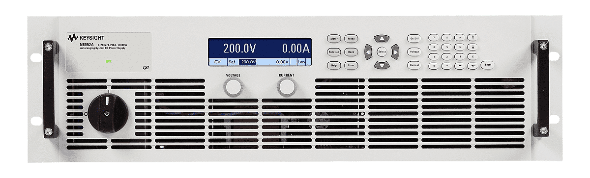 Nguồn DC hệ thống tự chuyển dải Keysight N8952A — 200 V / 210 A / 15 kW
