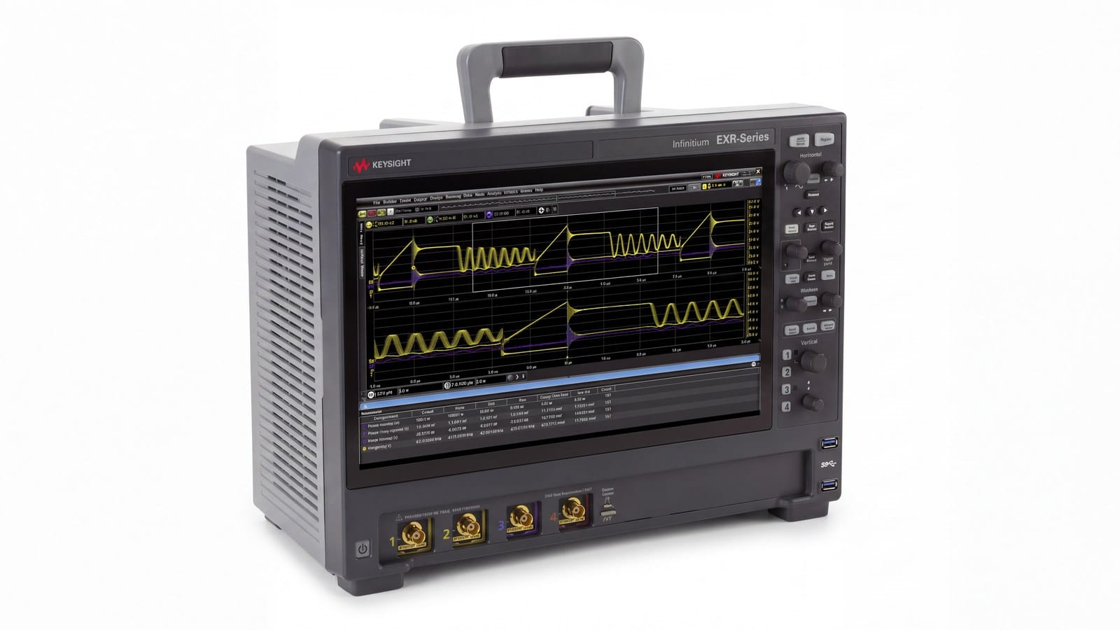 Phân tích thống kê trên máy hiện sóng Keysight EXR254A Infiniium EXR-Series