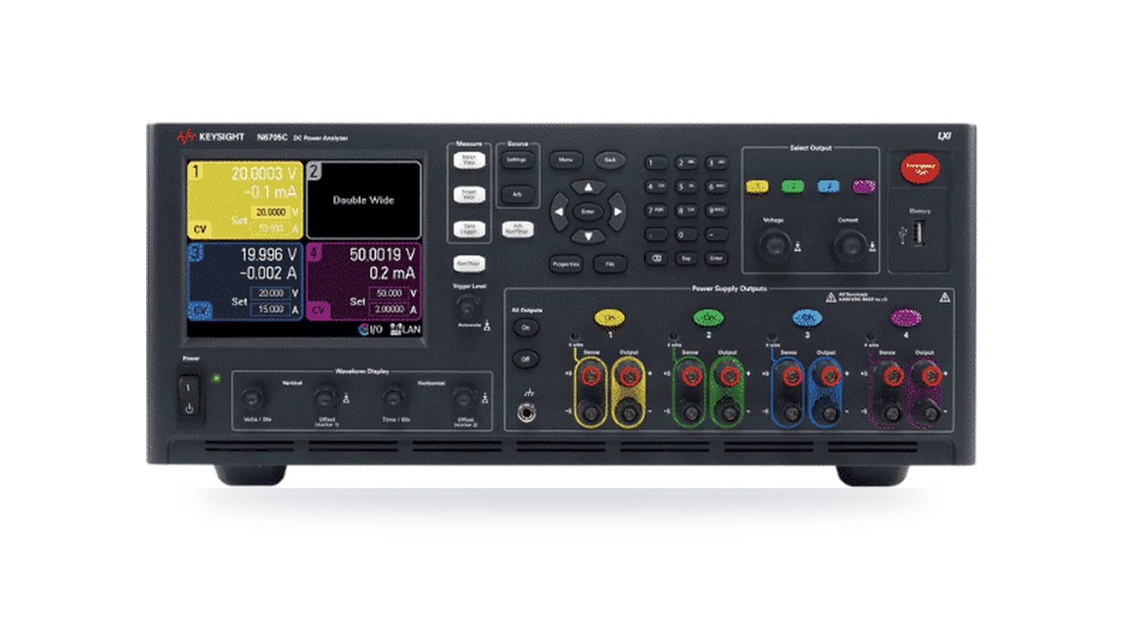 máy phân tích nguồn DC Keysight N6705C dùng cho phép đo DC xung