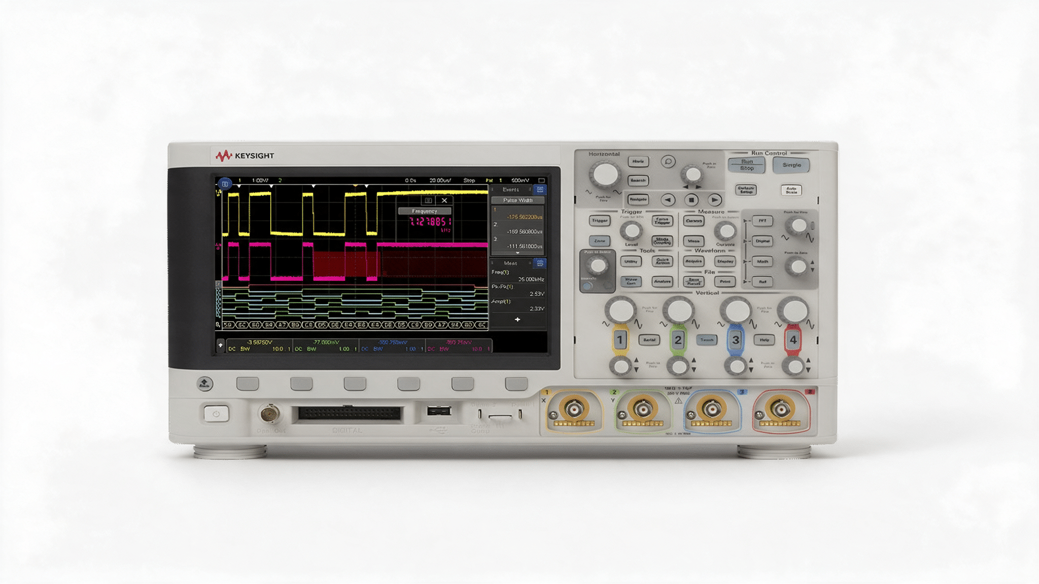 đo đáp ứng vòng điều khiển nguồn và dựng biểu đồ Bode trên máy hiện sóng Keysight MSOX3024T