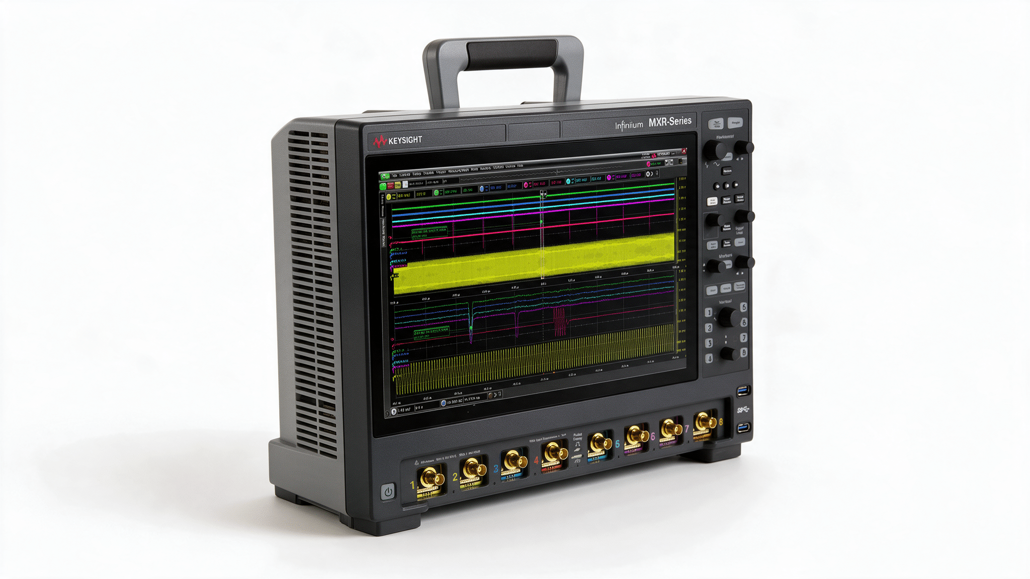 kiểm thử JESD204B bằng máy hiện sóng Keysight MXR608B 8 kênh