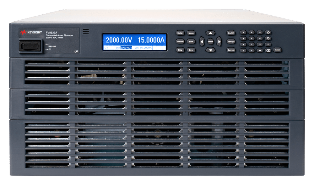 Bộ mô phỏng dàn pin mặt trời Keysight PV8931A Bộ mô phỏng dàn pin mặt trời Keysight PV8931A