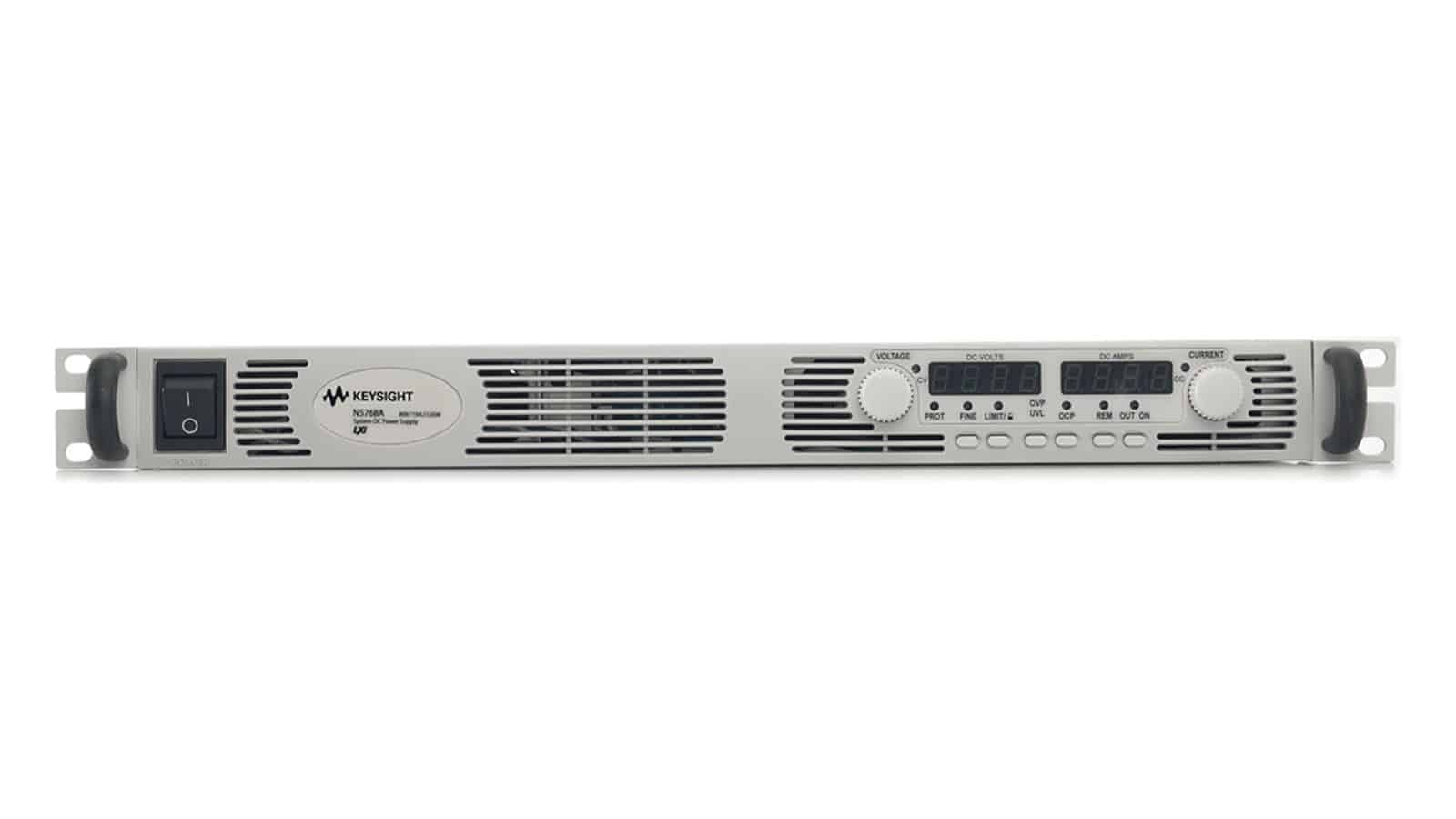 Bộ Nguồn DC Keysight N5768A cấp điện cho bài thử burn-in và động cơ trong rack ATE