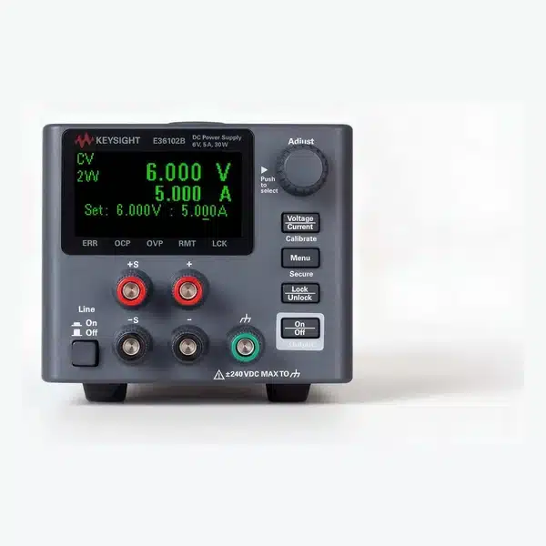 Bộ nguồn DC Keysight E36102B — ảnh studio