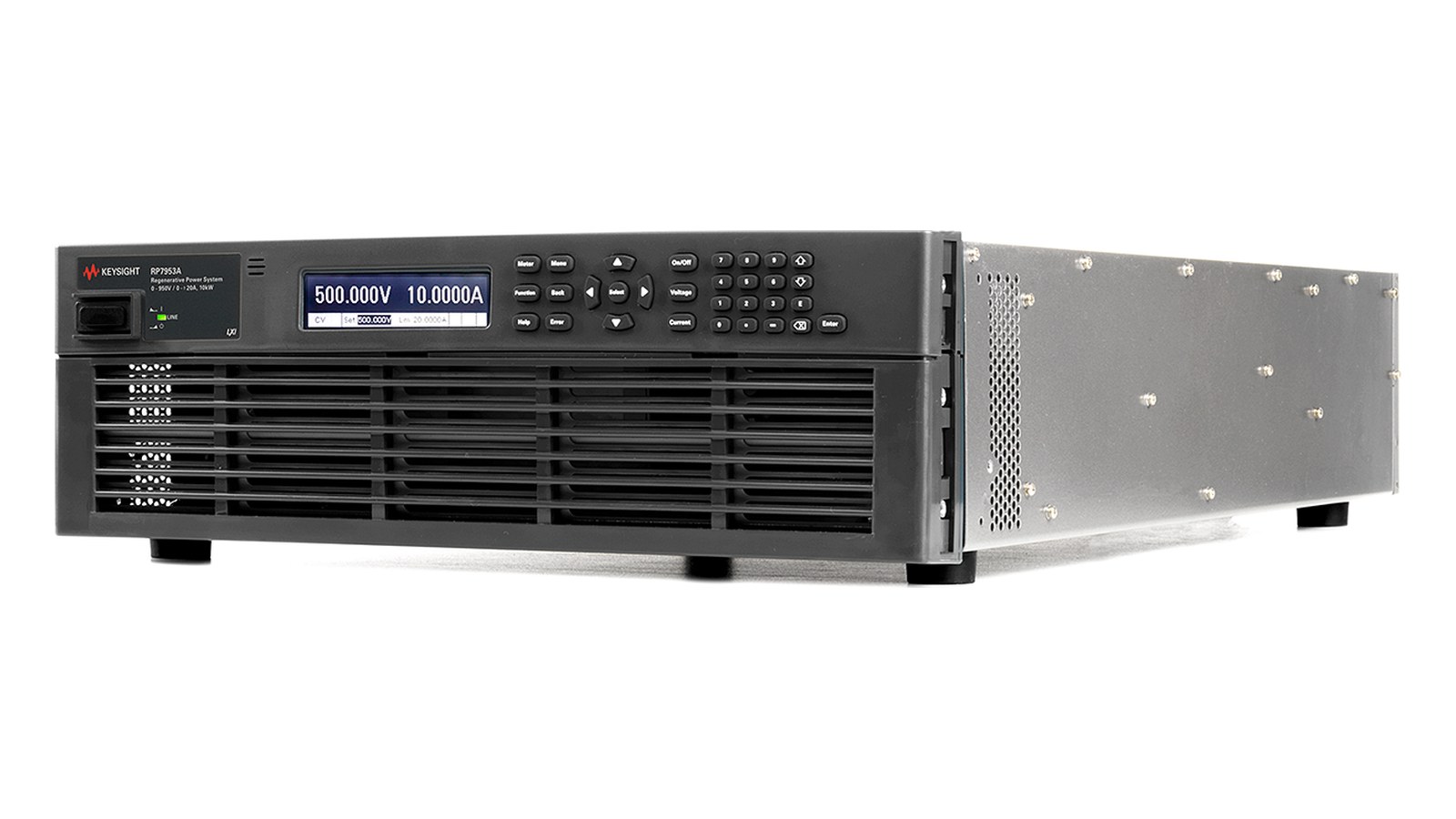 hệ nguồn tái sinh Keysight RP7953A - ảnh studio nền trắng, góc 3/4