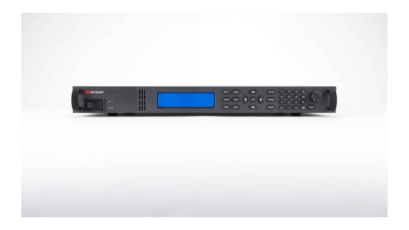 Mặt trước Keysight N6950A Bộ Nguồn DC khổ 1U với màn hình và phím điều khiển