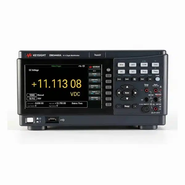 Đồng hồ vạn năng kỹ thuật số Keysight DM34460A (6½digit; 1000VDC, 750VAC, 3A) — ảnh studio