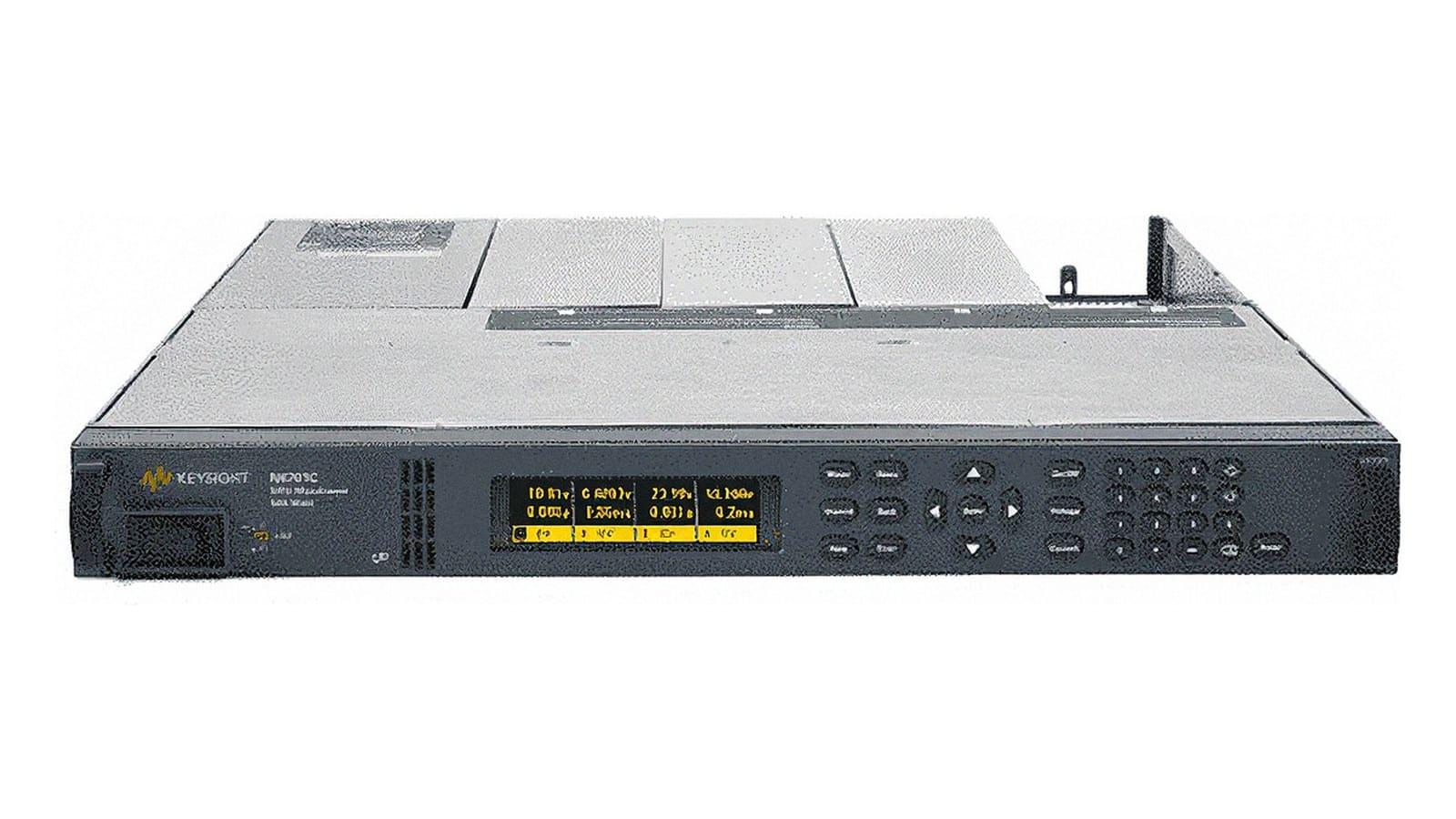 khung nguồn modular N6700C Keysight N6702C (ảnh khung N6701C cùng dòng) - ảnh thật trên nền trắng