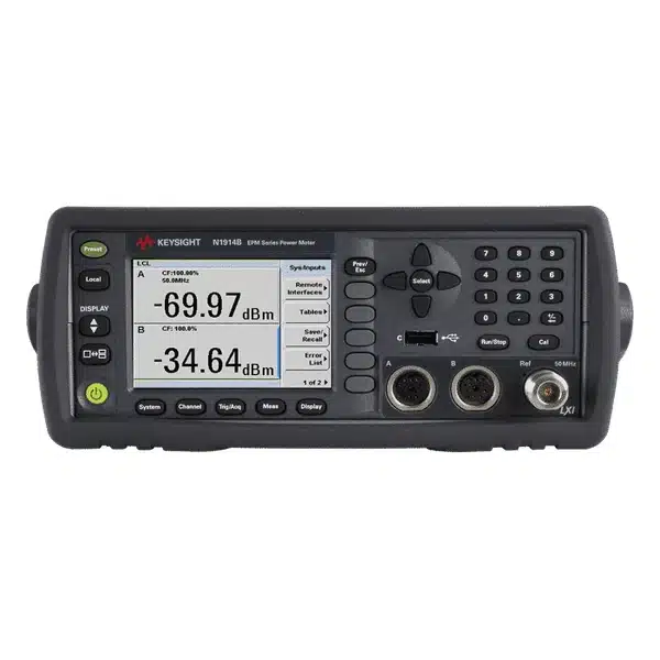 Máy đo công suất RF 2 kênh Keysight N1914A Máy đo công suất RF 2 kênh Keysight N1914A