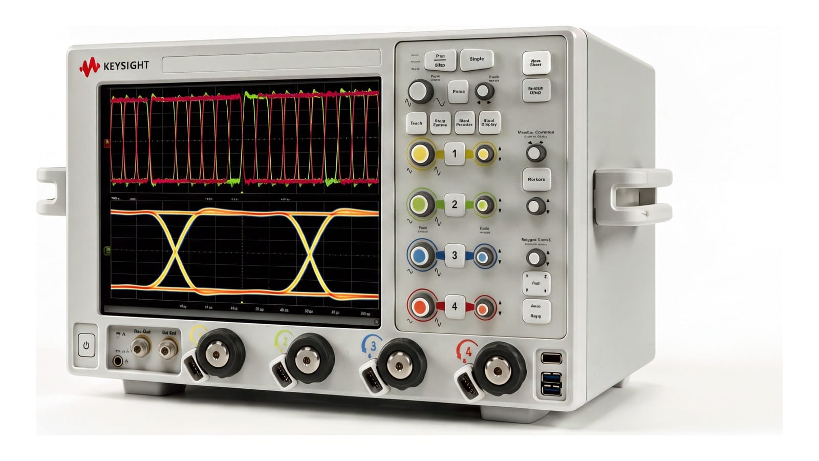 máy hiện sóng Infiniium V-Series Keysight DSOV254A - ảnh studio nền trắng, góc 3/4