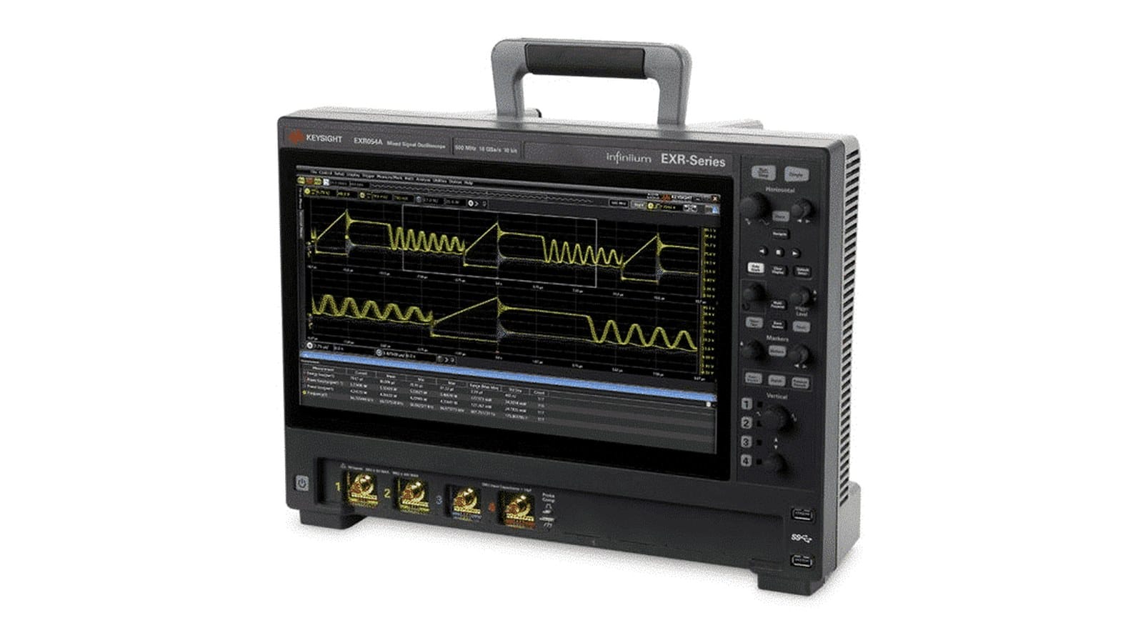máy hiện sóng Keysight EXR054A - ảnh thật trên nền trắng