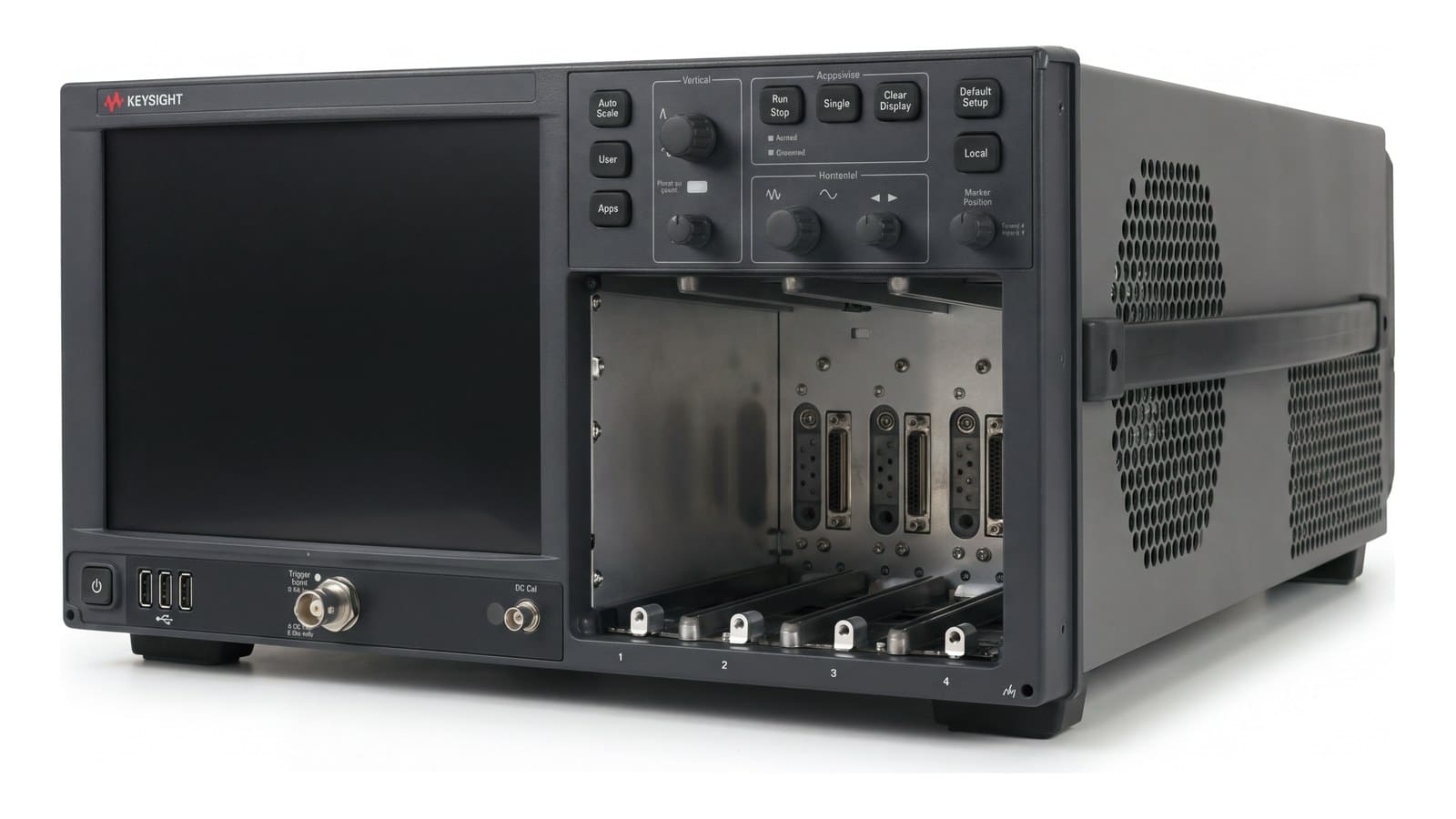 máy hiện sóng lấy mẫu DCA-X Keysight N1000A - ảnh studio nền trắng, góc 3/4