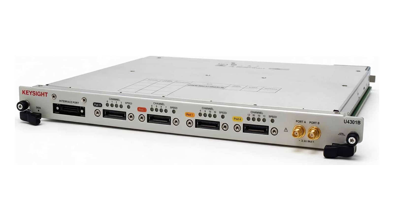 máy phân tích giao thức PCIe Keysight U4301B - ảnh thật trên nền trắng