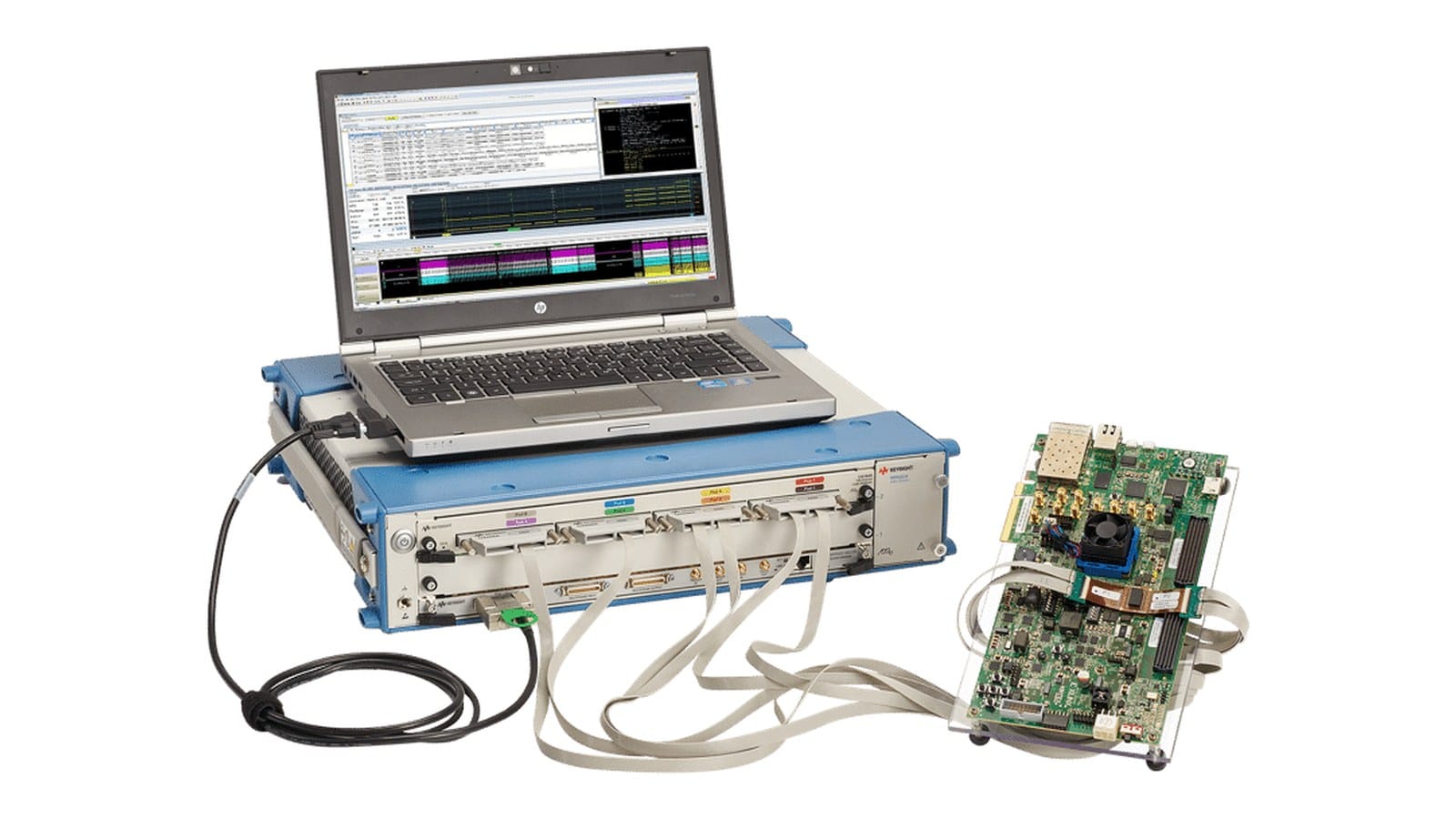 máy phân tích logic Keysight U4164A - ảnh sản phẩm thật trên nền trắng