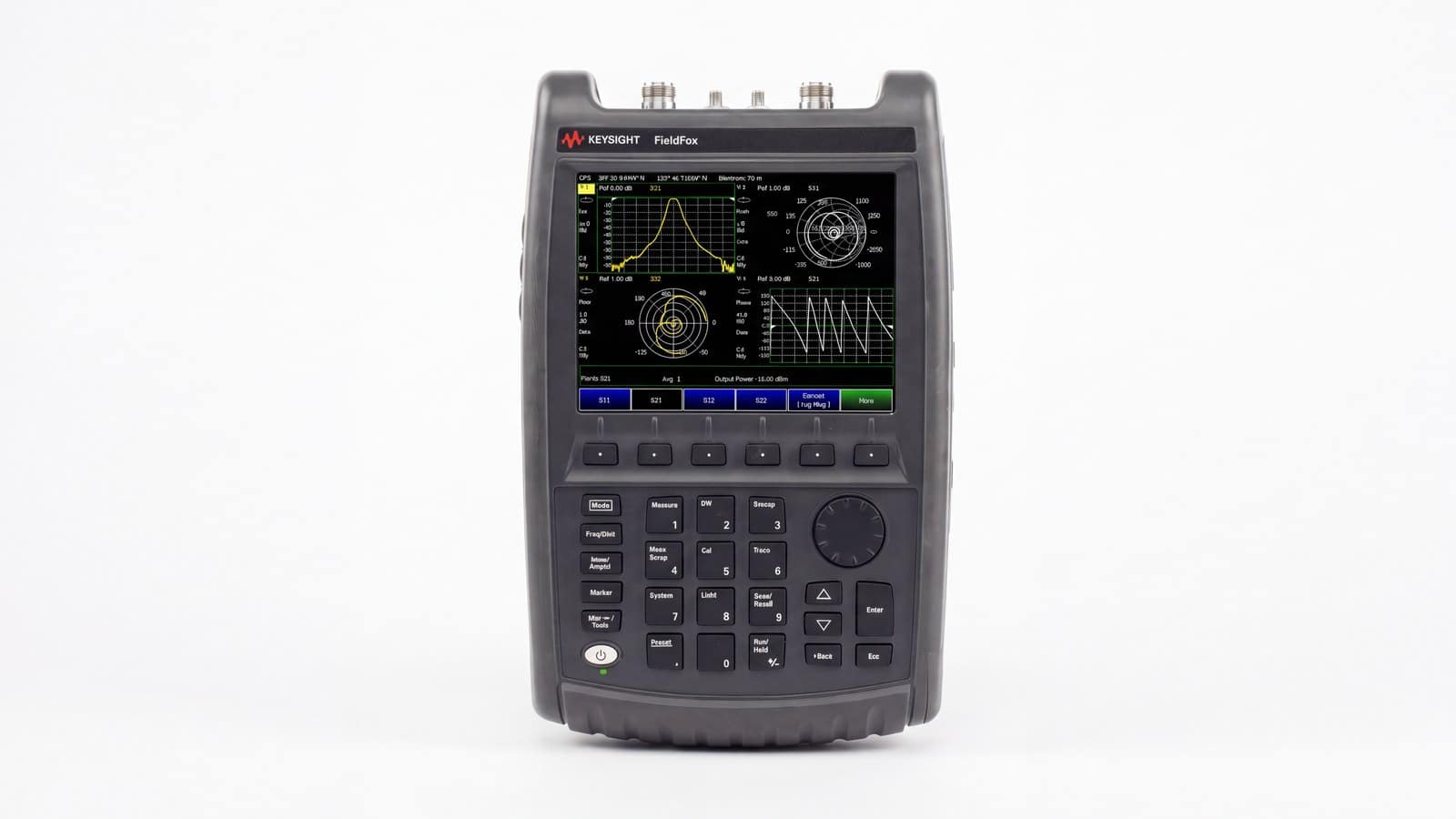 Mặt trước Keysight N9927A FieldFox máy phân tích mạng vector cầm tay 18 GHz