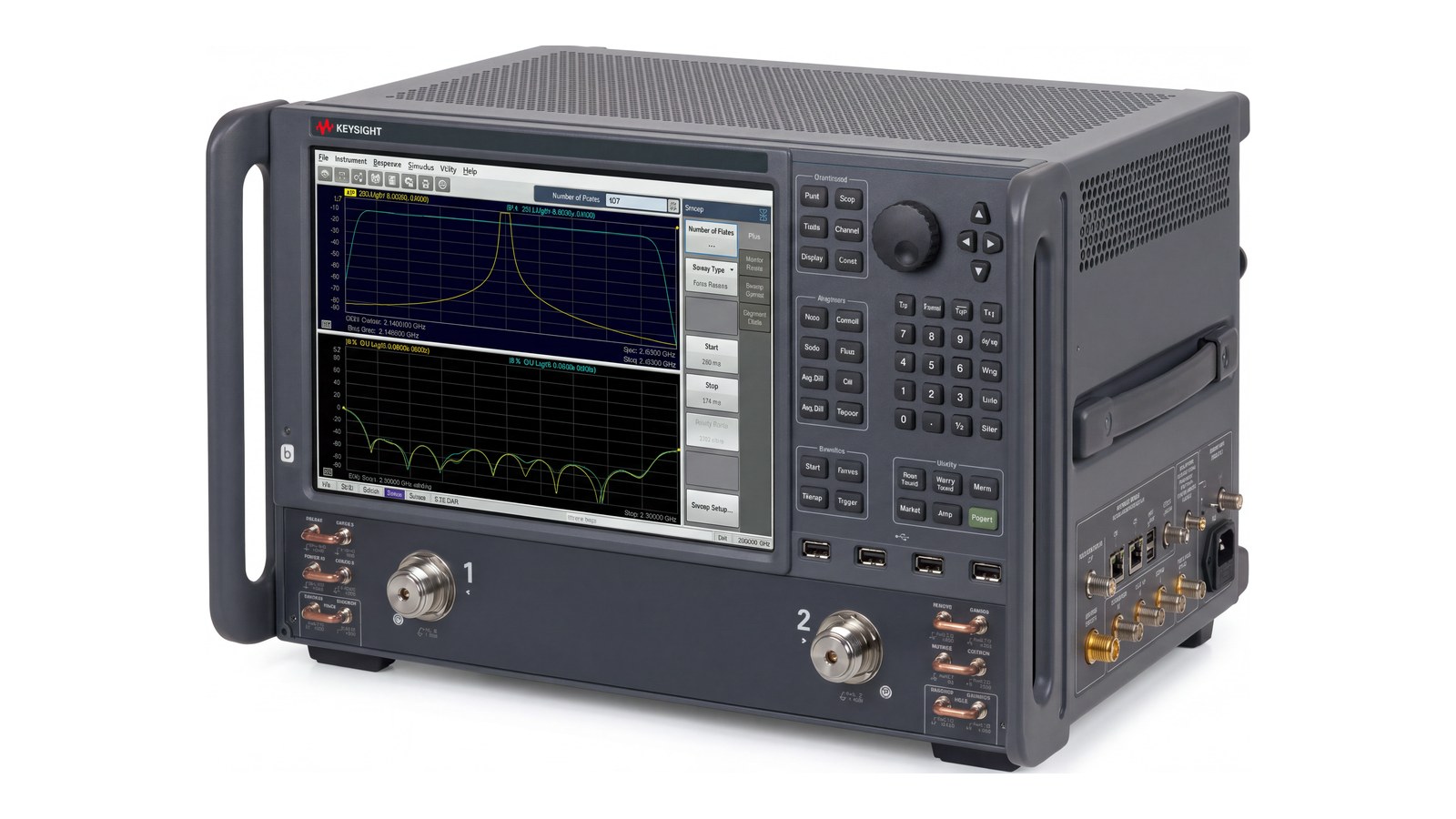 Keysight N5234B máy phân tích mạng PNA-L 2 cổng 10 MHz đến 43,5 GHz trong phòng lab điện tử