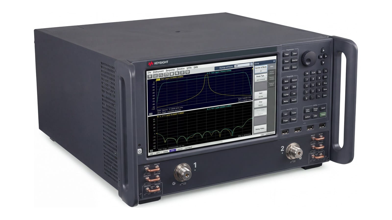 Đo tham số S bộ lọc sóng milimet bằng máy phân tích mạng Keysight N5235B