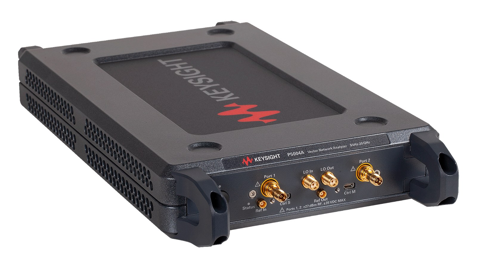 máy phân tích mạng vector USB Streamline Keysight P5004A - ảnh studio nền trắng, góc 3/4