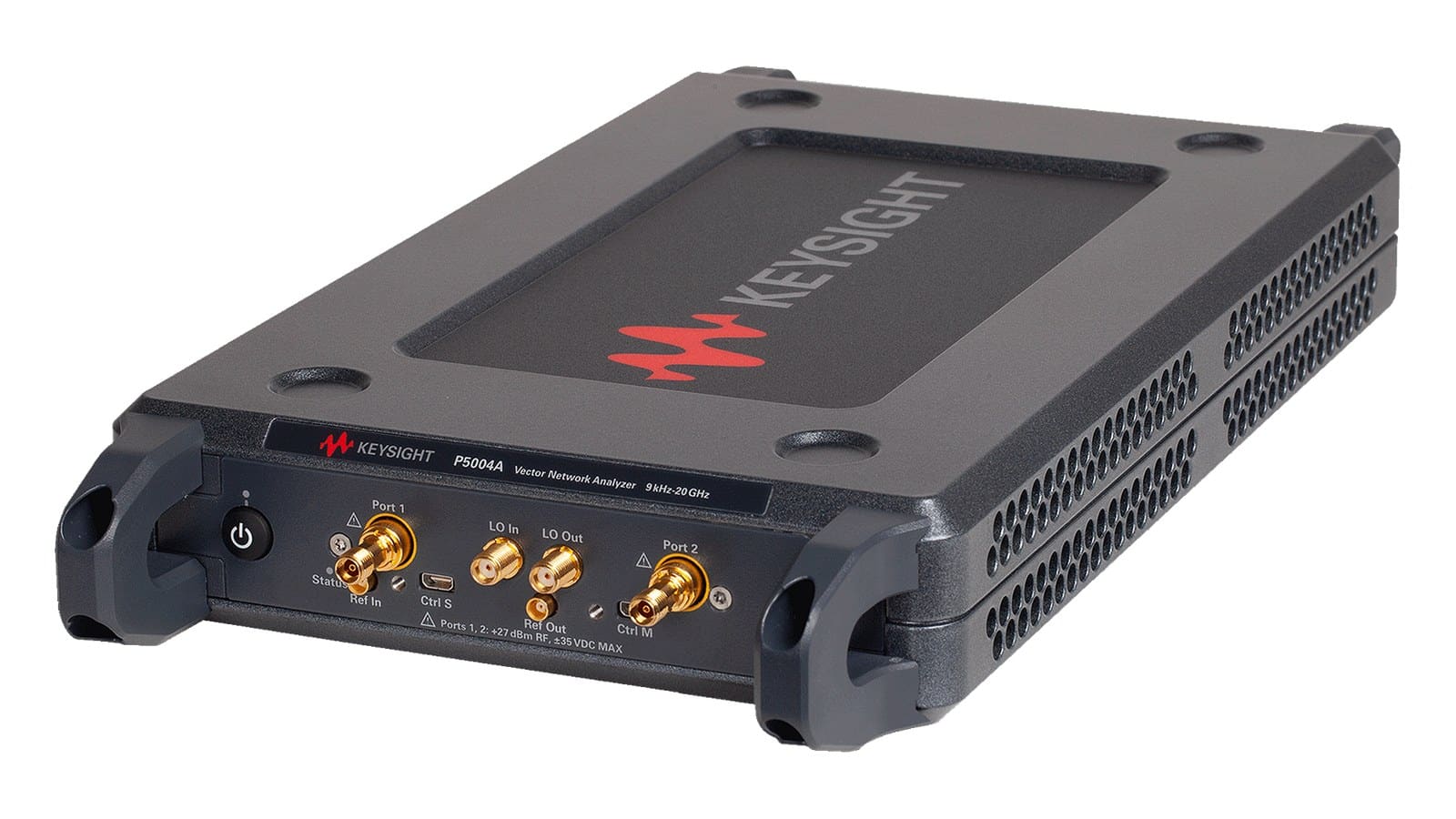 Keysight P5004A nối máy tính qua USB đo tham số S của bộ lọc RF trong phòng thí nghiệm