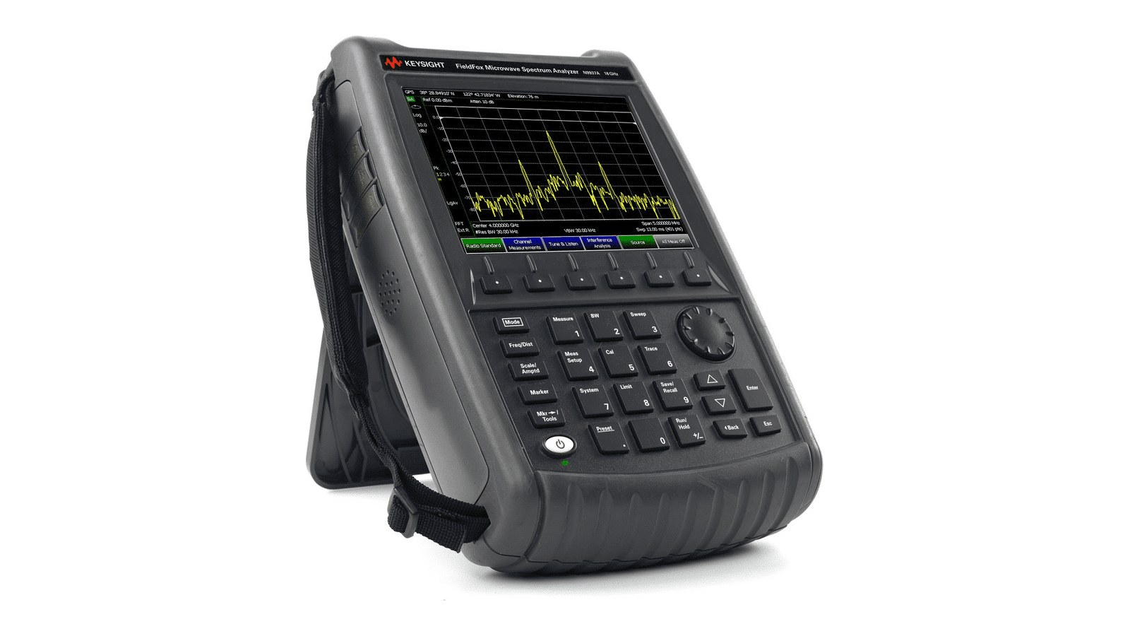 máy phân tích phổ cầm tay FieldFox Keysight N9937A - ảnh thật trên nền trắng