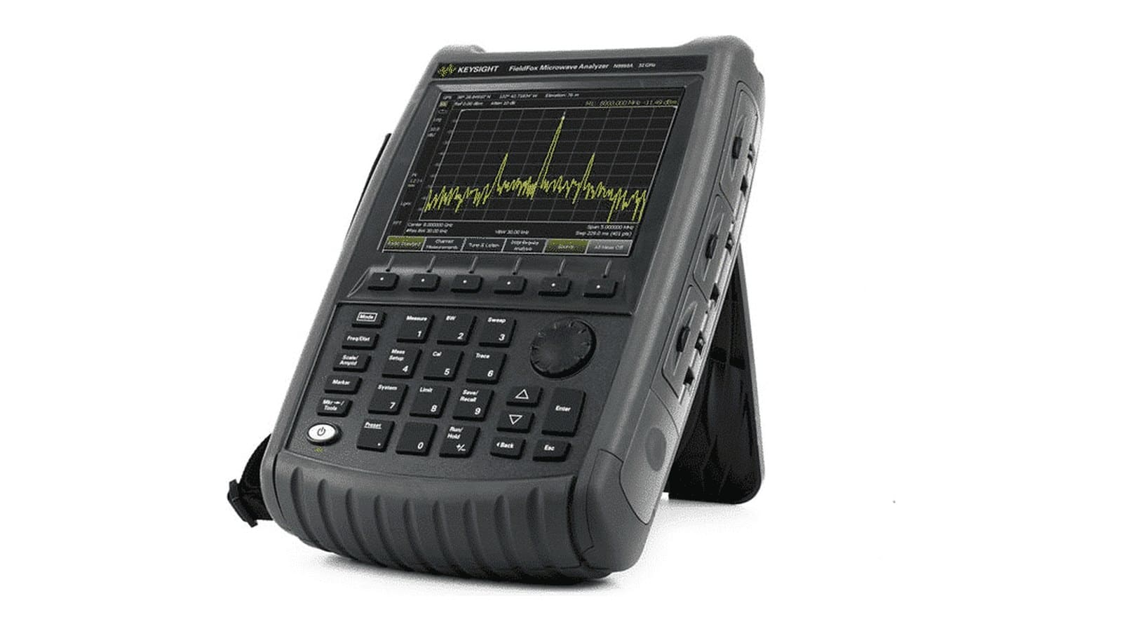 máy phân tích RF và vi ba cầm tay FieldFox Keysight N9950A - ảnh thật trên nền trắng