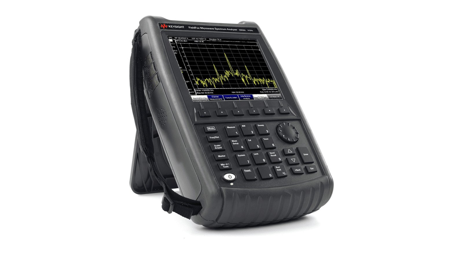 máy phân tích phổ vi sóng cầm tay FieldFox Keysight N9936A - ảnh thật trên nền trắng
