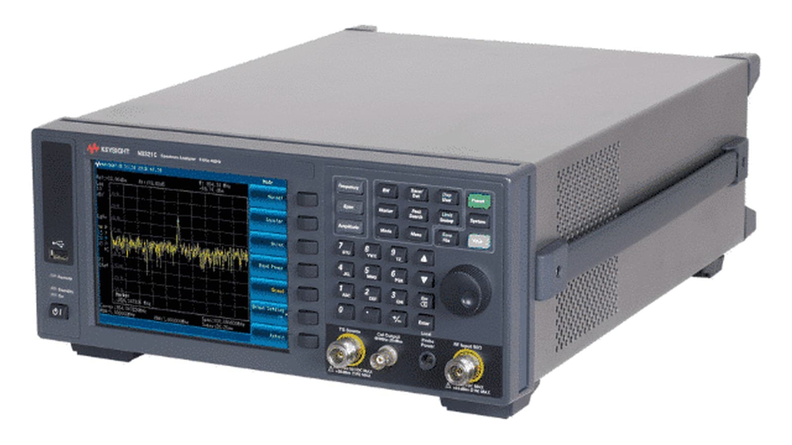 máy phân tích phổ cơ bản Keysight N9321C - ảnh sản phẩm thật trên nền trắng