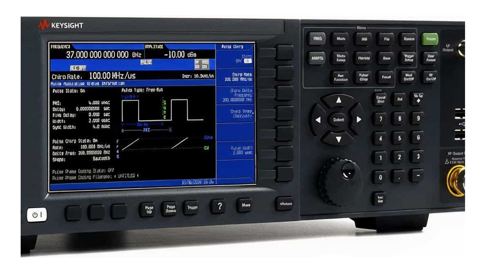 Mặt trước máy phát tín hiệu Keysight N5191A UXG X-Series agile signal generator