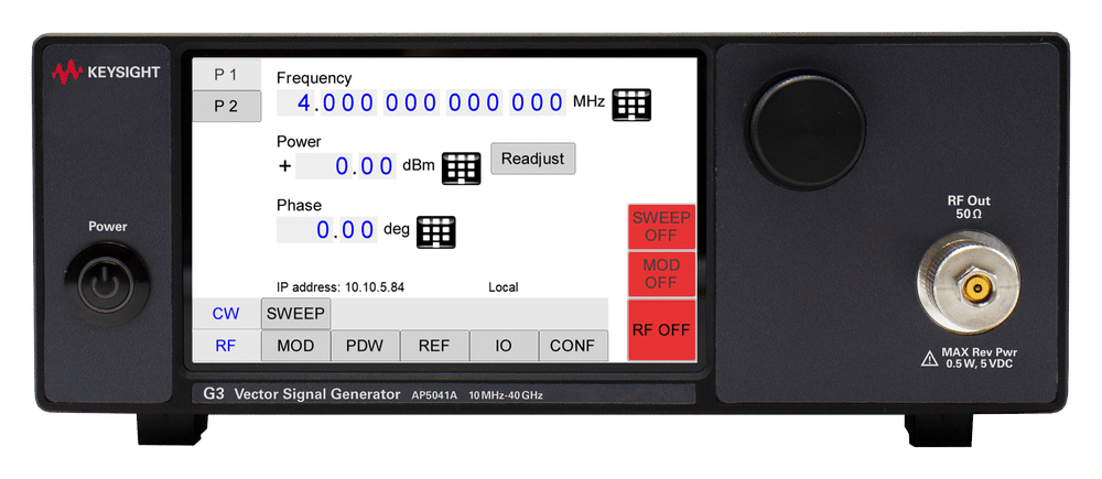 Máy phát tín hiệu vector Keysight AP5041A Máy phát tín hiệu vector Keysight AP5041A