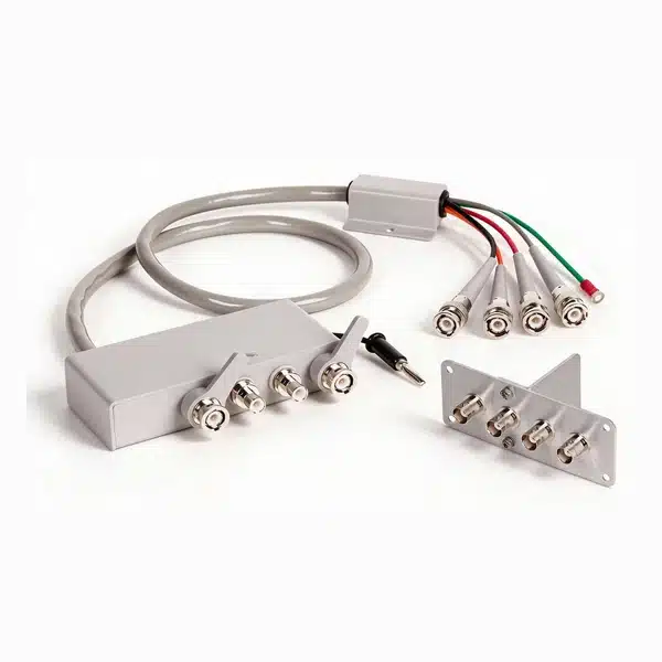 Đầu kết nối BNC cho thiết bị đo LCR Keysight 16048A — ảnh studio