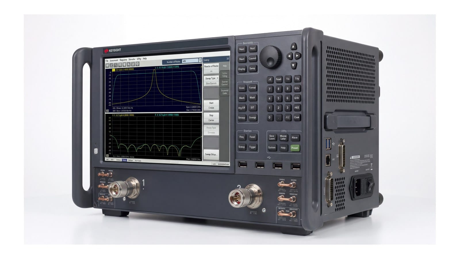 máy phân tích mạng PNA-L Keysight N5239B - ảnh studio nền trắng, góc 3/4